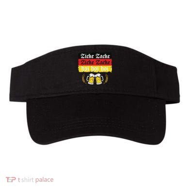 Zicke Zacke Hoi Oktoberfest German Flag Party Funny Visor