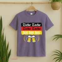 Zicke Zacke Hoi Oktoberfest German Flag Party Funny T-Shirt thumb 2