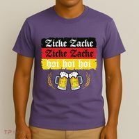 Zicke Zacke Hoi Oktoberfest German Flag Party Funny T-Shirt thumb 3