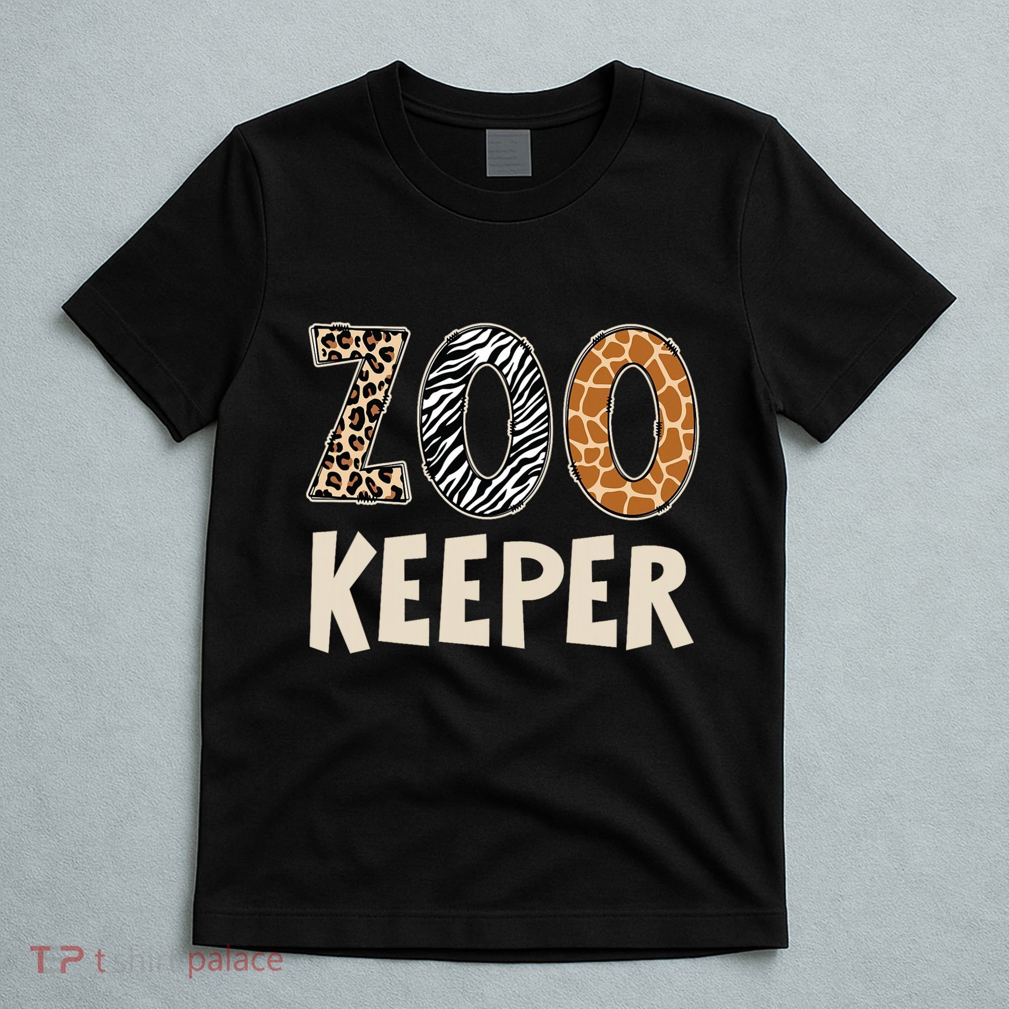 Zookeeper Zoo Keeper Costume Adult Animals Wildlife Safari T-Shirt
