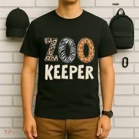 Zookeeper Zoo Keeper Costume Adult Animals Wildlife Safari T-Shirt thumb 6
