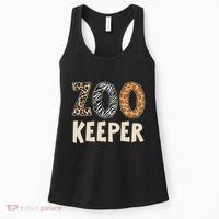 Zookeeper Zoo Keeper Costume Adult Animals Wildlife Safari Women's Tank Top thumb 0