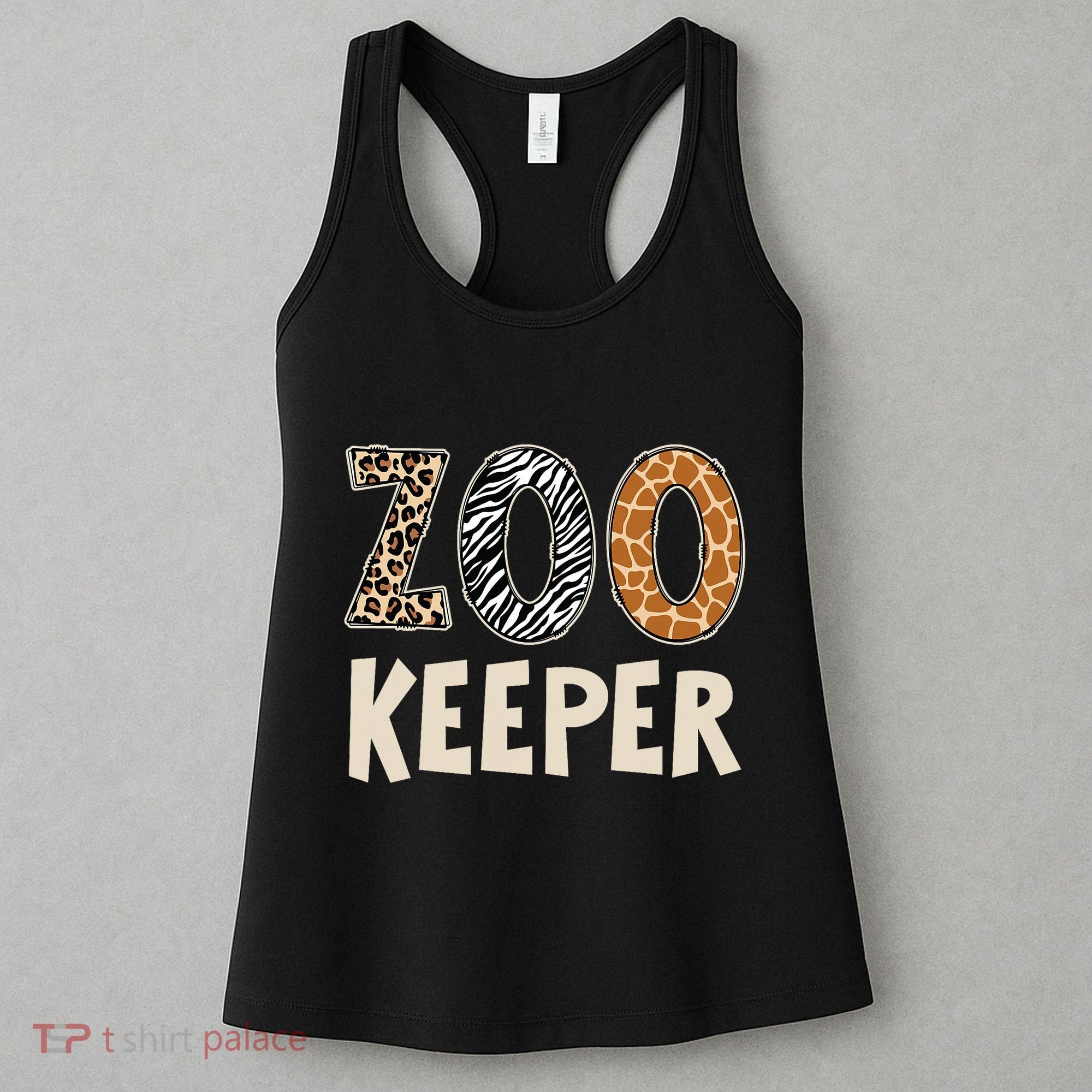 Zookeeper Zoo Keeper Costume Adult Animals Wildlife Safari Women's Tank Top