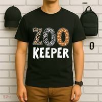 Zookeeper Zoo Keeper Costume Adult Animals Wildlife Safari Gift T-Shirt thumb 6