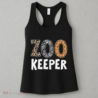 Zookeeper Zoo Keeper Costume Adult Animals Wildlife Safari Gift Women's Tank Top thumb 3