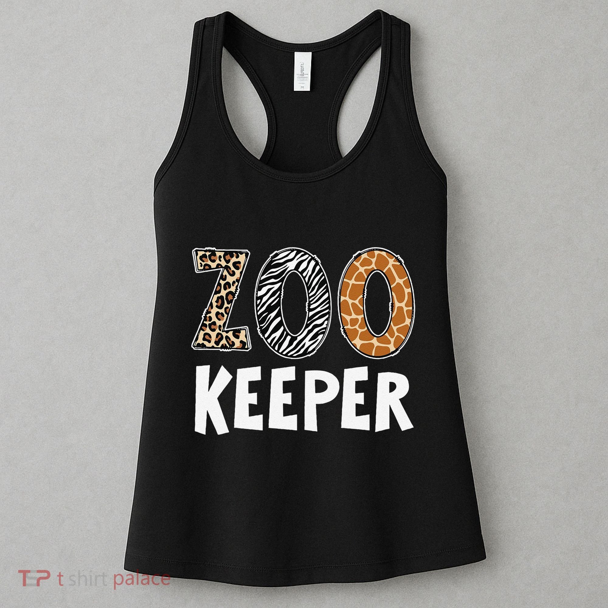 Zookeeper Zoo Keeper Costume Adult Animals Wildlife Safari Gift Women's Tank Top