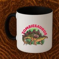 Zombiesaurus Coffee Mug thumb 2