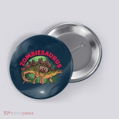 Zombiesaurus Button