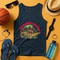 Zombiesaurus Tank Top thumb 4