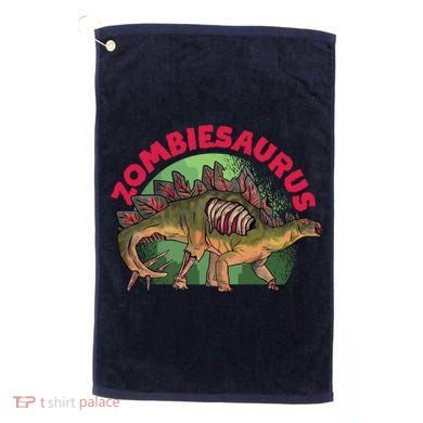 Zombiesaurus Golf Towel