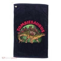 Zombiesaurus Golf Towel thumb 0