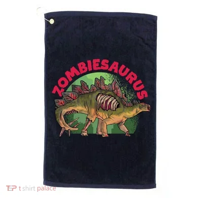 Zombiesaurus Golf Towel