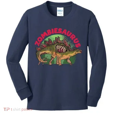 Zombiesaurus Kids Long Sleeve Shirt