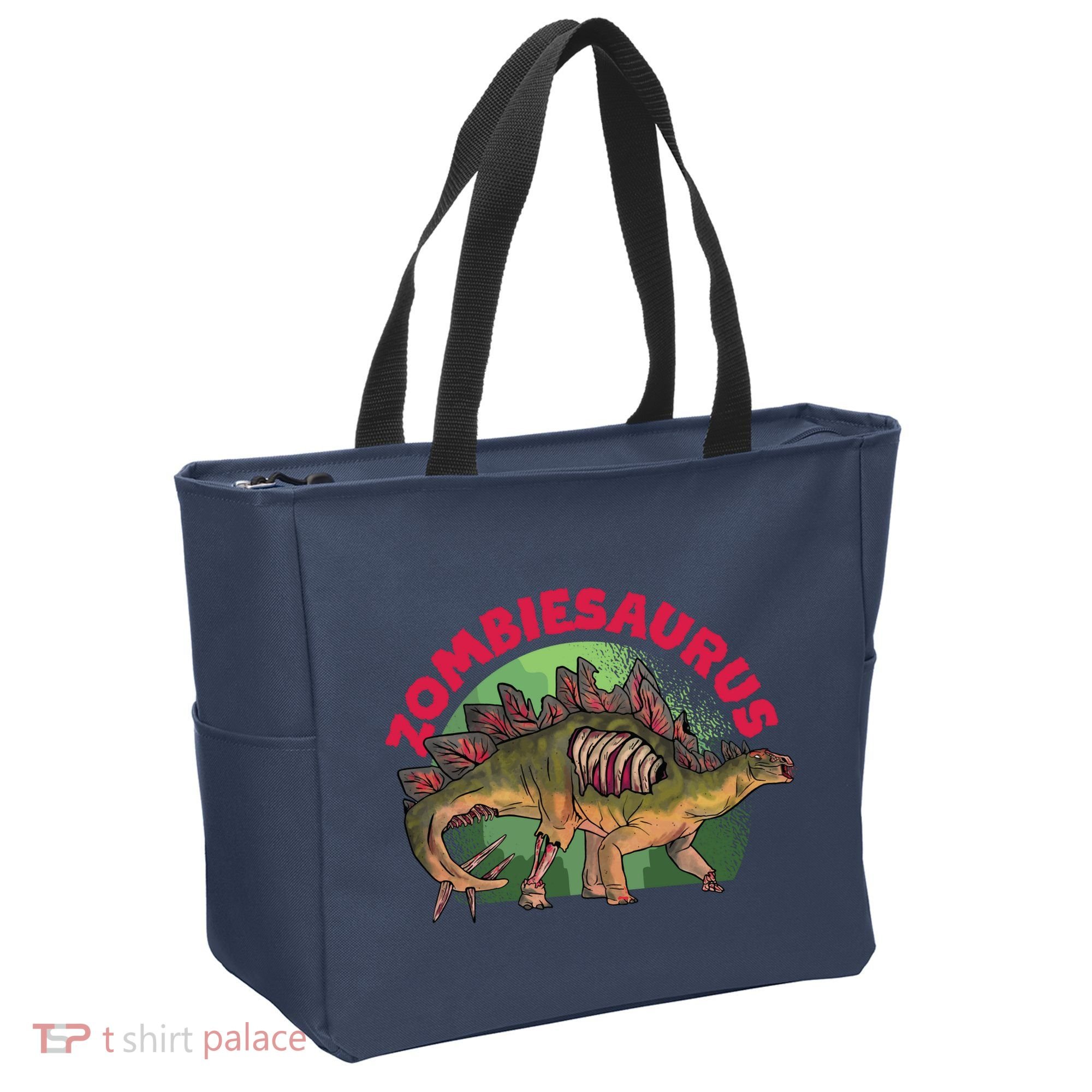 Zombiesaurus Tote Bag