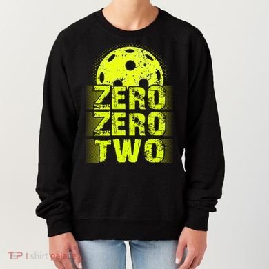 Zero Zero Two Pickleball Player Paddleball Women's Sweatshirt