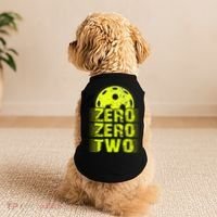 Zero Zero Two Pickleball Player Paddleball Doggie Tank thumb 2
