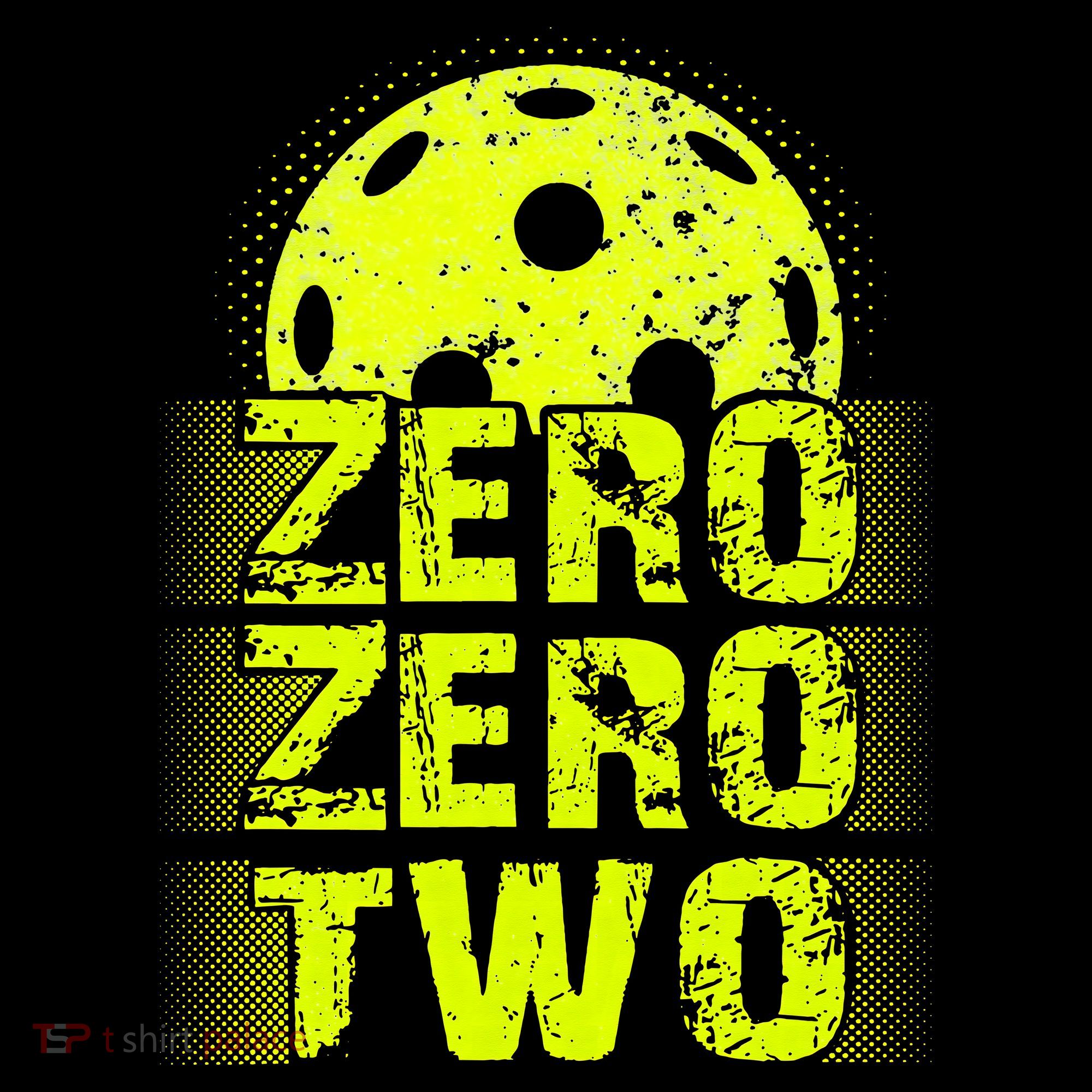 Zero Zero Two Pickleball Player Paddleball USA-Made Doggie Bandana