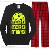 Zero Zero Two Pickleball Player Paddleball Long Sleeve Pajama Set thumb 0