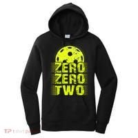 Zero Zero Two Pickleball Player Paddleball Women's Hoodie thumb 0