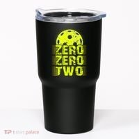 Zero Zero Two Pickleball Player Paddleball Tumbler thumb 0