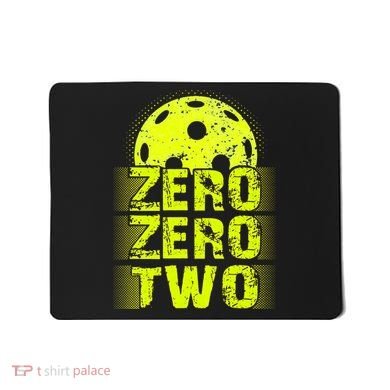 Zero Zero Two Pickleball Player Paddleball Mousepad