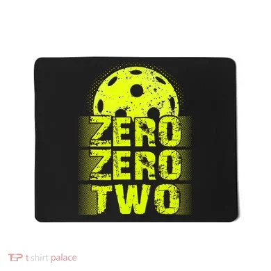 Zero Zero Two Pickleball Player Paddleball Mousepad
