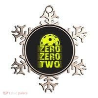 Zero Zero Two Pickleball Player Paddleball Ornament thumb 0