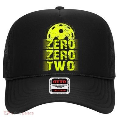 Zero Zero Two Pickleball Player Paddleball Hat