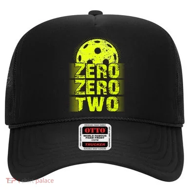 Zero Zero Two Pickleball Player Paddleball Hat