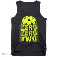 Zero Zero Two Pickleball Player Paddleball Tank Top thumb 0