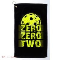 Zero Zero Two Pickleball Player Paddleball Golf Towel thumb 0