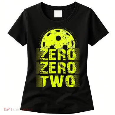 Zero Zero Two Pickleball Player Paddleball Women's T-Shirt