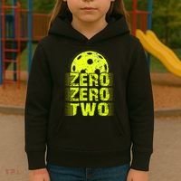 Zero Zero Two Pickleball Player Paddleball Kids Hoodie thumb 3