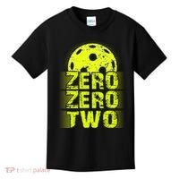 Zero Zero Two Pickleball Player Paddleball Kids T-Shirt thumb 0
