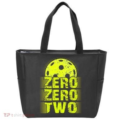 Zero Zero Two Pickleball Player Paddleball Tote Bag