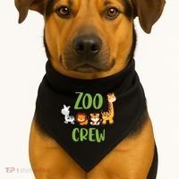 Zoologist Zookeeper Zoo USA-Made Doggie Bandana thumb 1