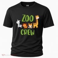 Zoologist Zookeeper Zoo Cooling Performance Crew T-Shirt thumb 0