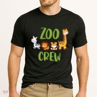 Zoologist Zookeeper Zoo Cooling Performance Crew T-Shirt thumb 2