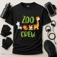 Zoologist Zookeeper Zoo Cooling Performance Crew T-Shirt thumb 3