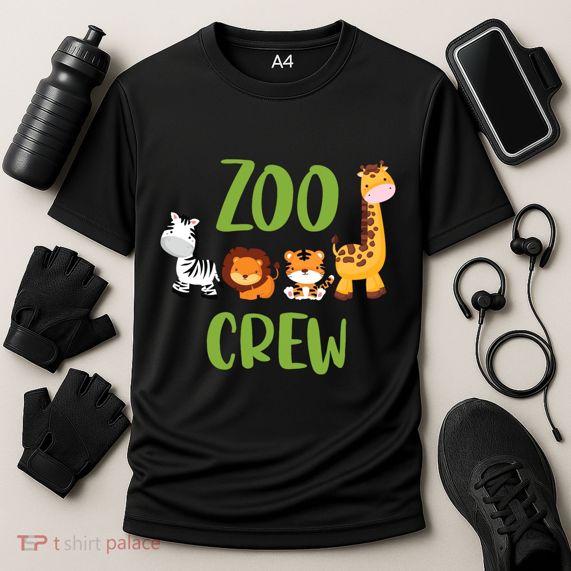 Zoologist Zookeeper Zoo Cooling Performance Crew T-Shirt