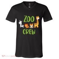 Zoologist Zookeeper Zoo V-Neck T-Shirt thumb 0