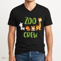 Zoologist Zookeeper Zoo V-Neck T-Shirt thumb 2