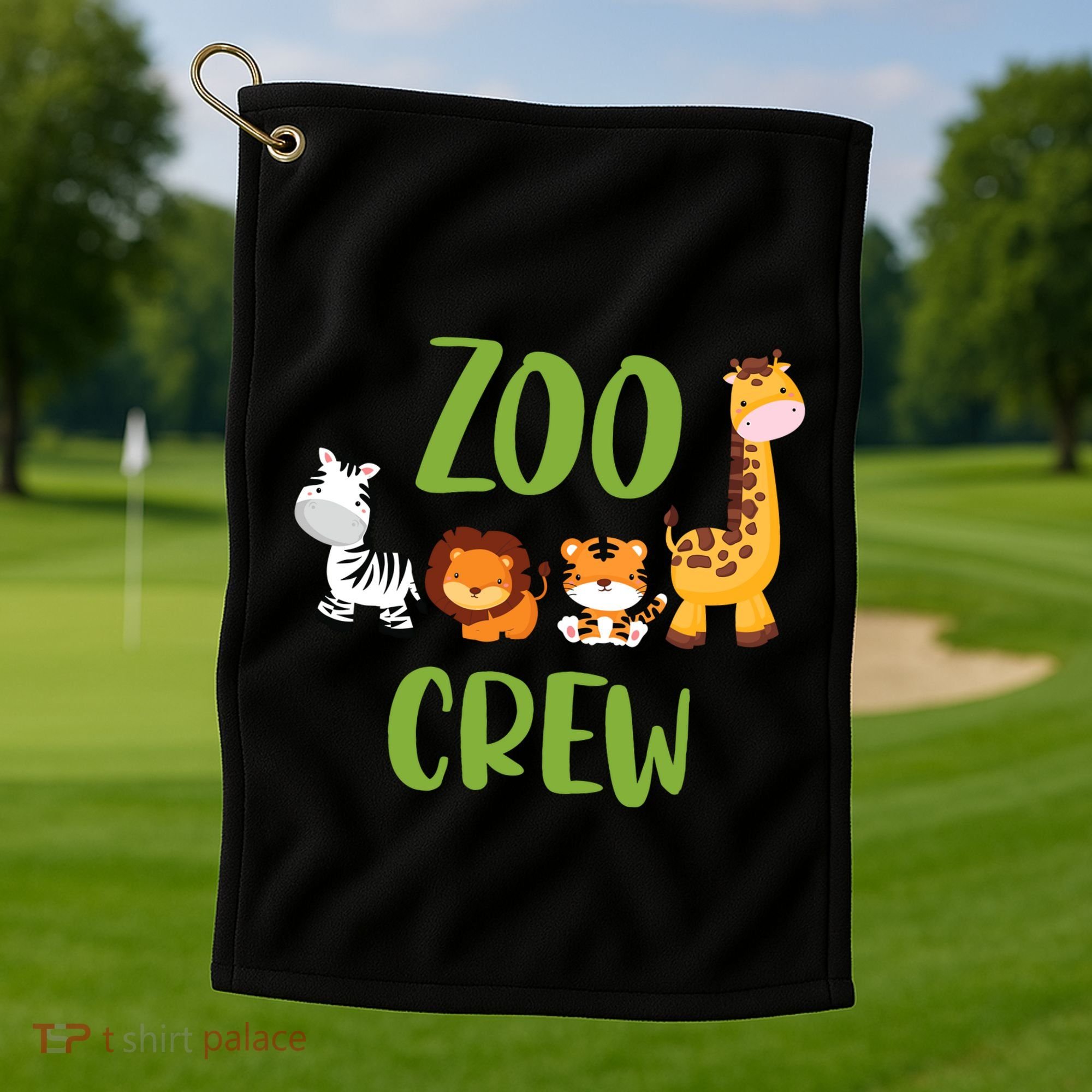 Zoologist Zookeeper Zoo Golf Towel