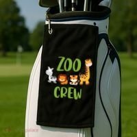 Zoologist Zookeeper Zoo Golf Towel thumb 2