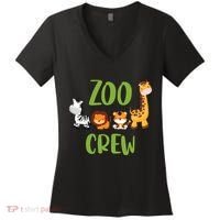 Zoologist Zookeeper Zoo Women's V-Neck T-Shirt thumb 0