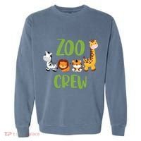 Zoologist Zookeeper Zoo Garment-Dyed Sweatshirt thumb 0
