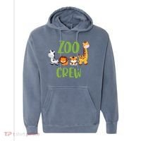 Zoologist Zookeeper Zoo Comfort Colors Garment-Dyed Hooded Sweatshirt thumb 0