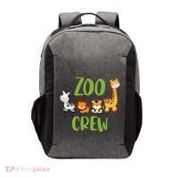 Zoologist Zookeeper Zoo Vector Backpack thumb 0